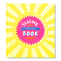 10441 - Teacher, I Made You a Book